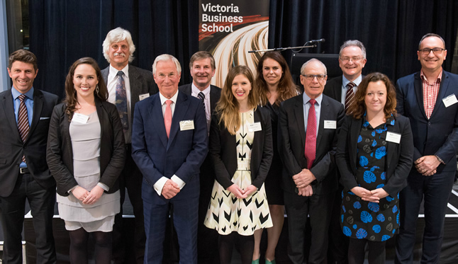 Sponsor organisation representatives at the 2017 VBS Excellence Awards