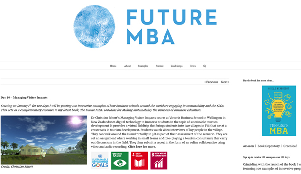 The Future MBA website features innovative programmes and initiatives by 100 of the world’s leading business schools