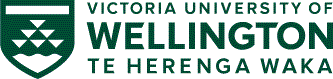 Victoria University of Wellington logo. 